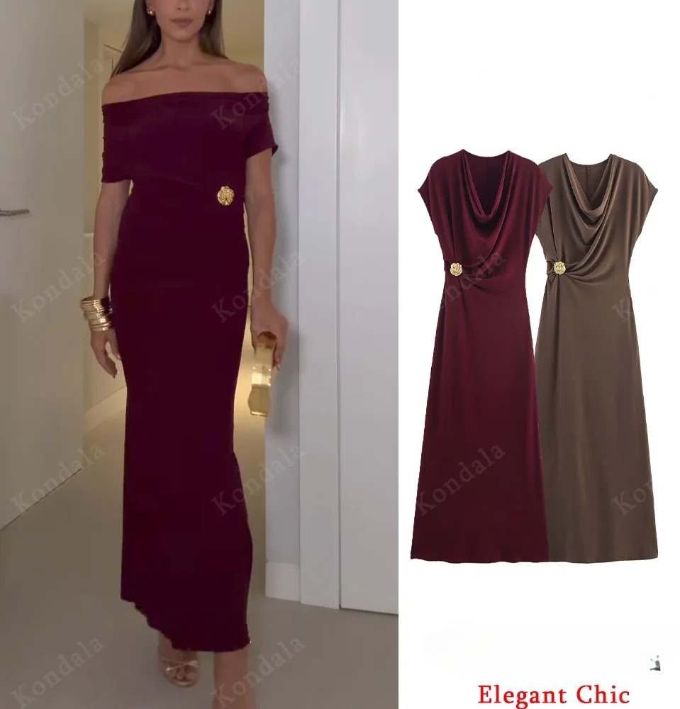 Street Fashion Fall 2025 - Gaun Kondala Elegan Ramping untuk Kencan,