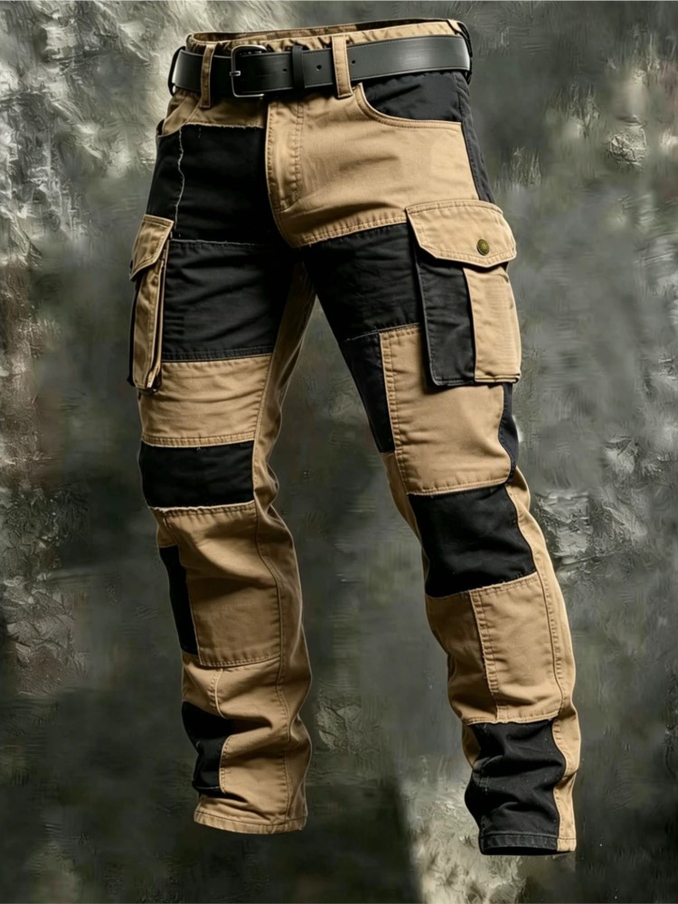 Cargo Pant Wide - Celana Kargo Pria Katun Khaki Kasual