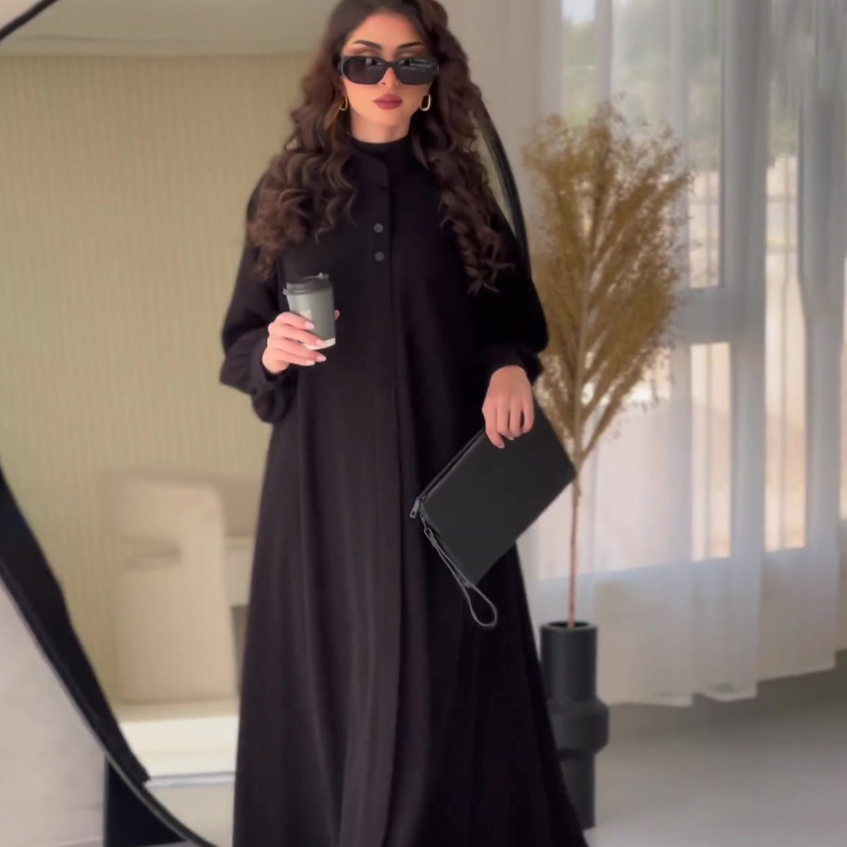 Street Fashion Dubai - Gaun Abaya Ramadan Dubai Mewah Islami