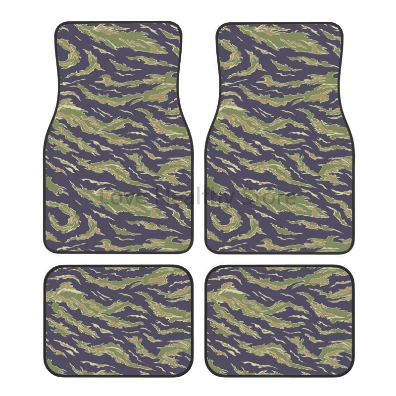Camo Pattern Set - Set Karpet Mobil Motif Tiger Stripe