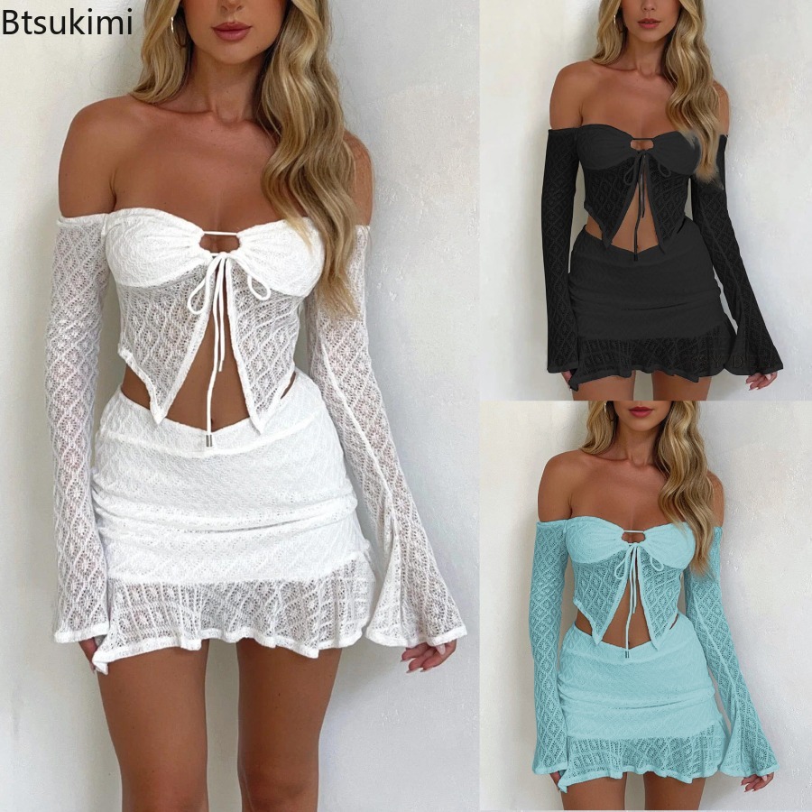 Street Fashion News - Set 2 potong seksi wanita baru,