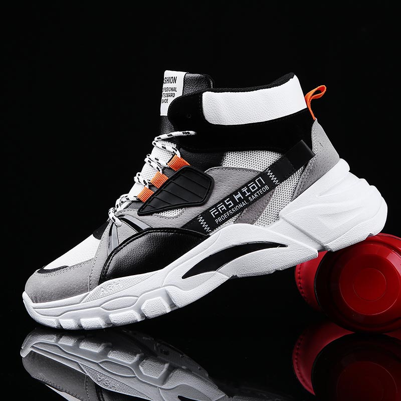 Street Fashion China Models - Hightop Musim Panas Pria Sepatu Olahraga