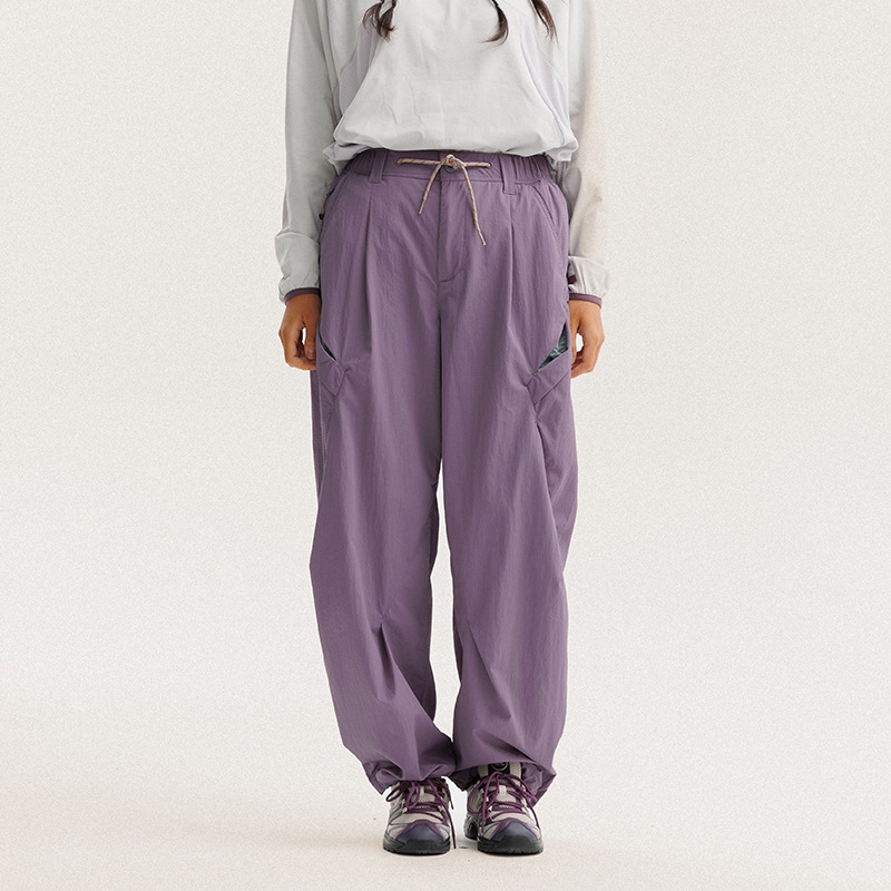 Cargo Pant Wide - Celana Utilitas Unisex Berbahan Fleece -