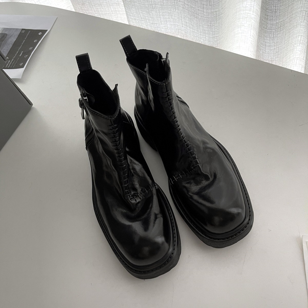Street Fashion Rome 2025 - Sepatu bot wanita mewah modis 2025,