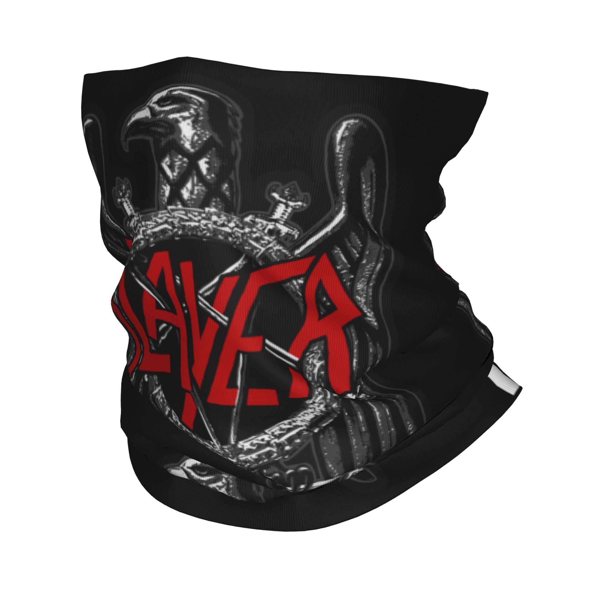 Balaclava Face Mask - Bandana Logo Custom Slayers, Pelindung Leher,