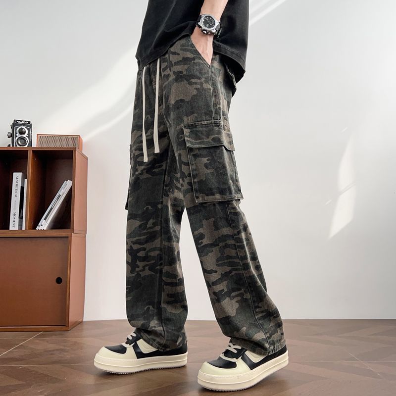 Cargo Pant Wide - Celana Kerja Kamuflase Outdoor 2026 Pria