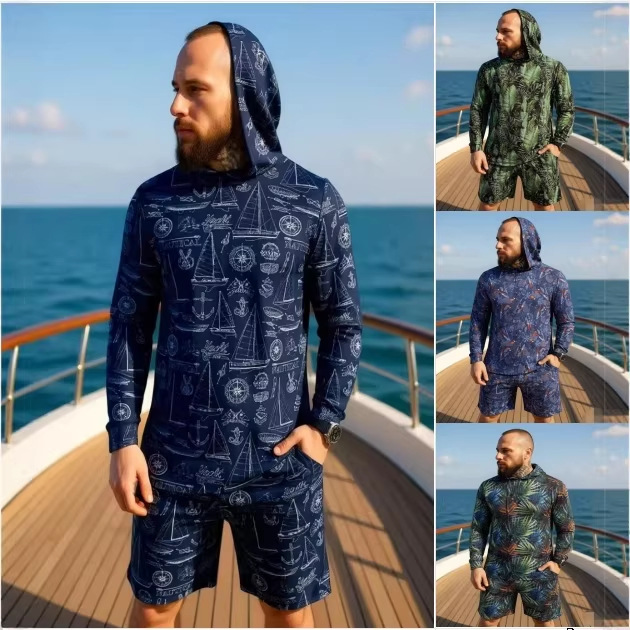 Street Fashion News - Setelan Dua Potong Hoodie Unisex Motif