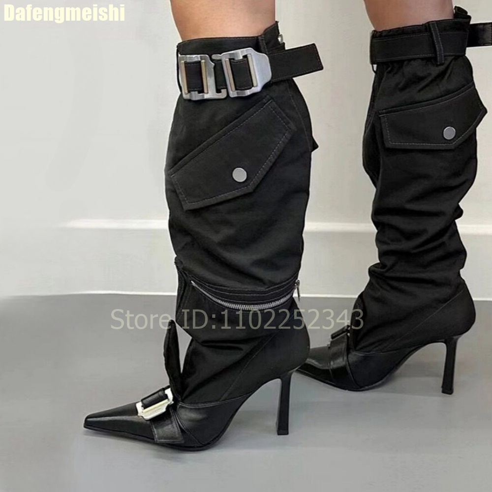 Street Fashion Rome 2025 - Sepatu Boots Wanita Musim Gugur 2026