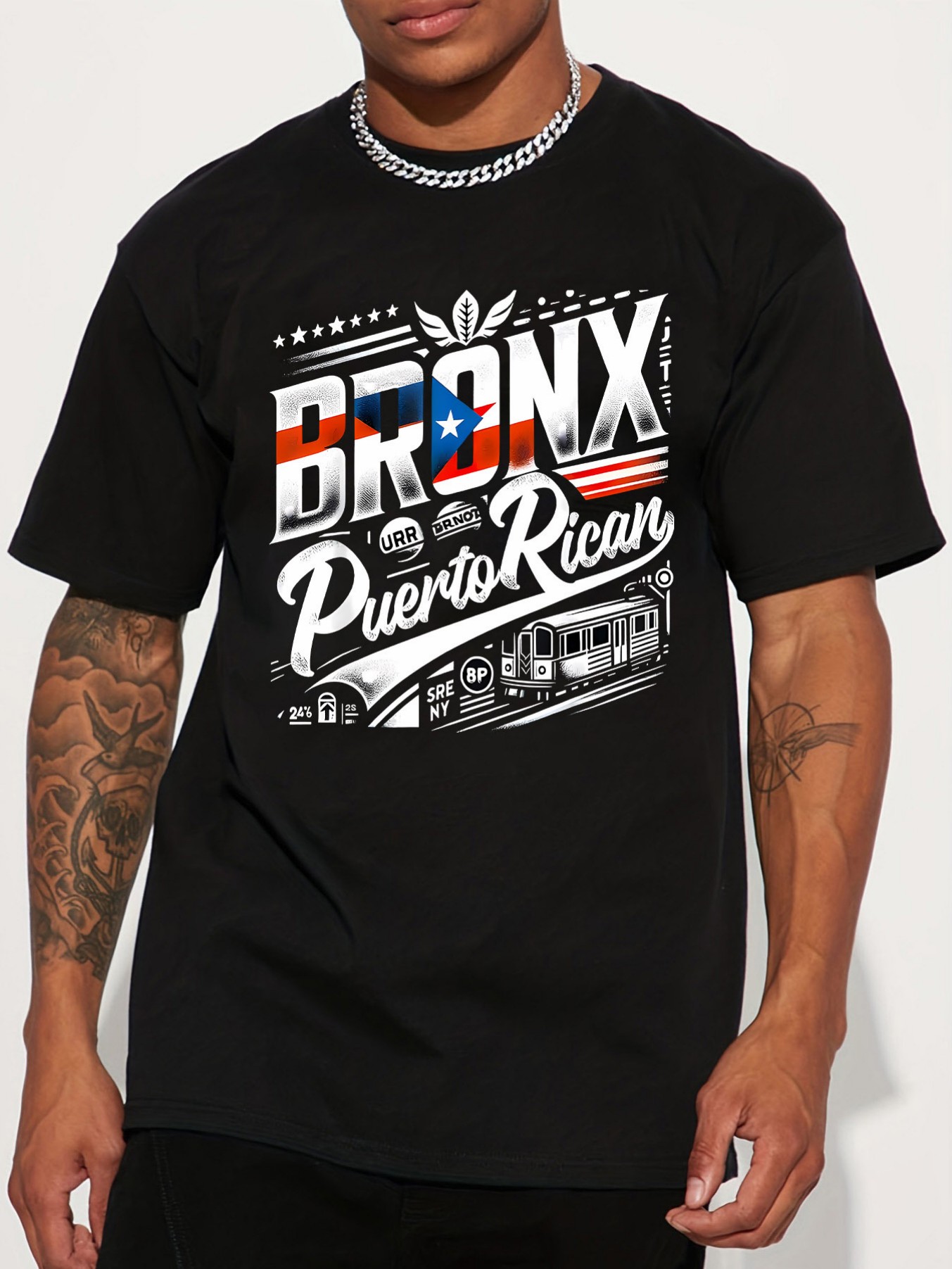 Street Fashion Brand Logo - Kaos oblong lengan pendek dengan desain