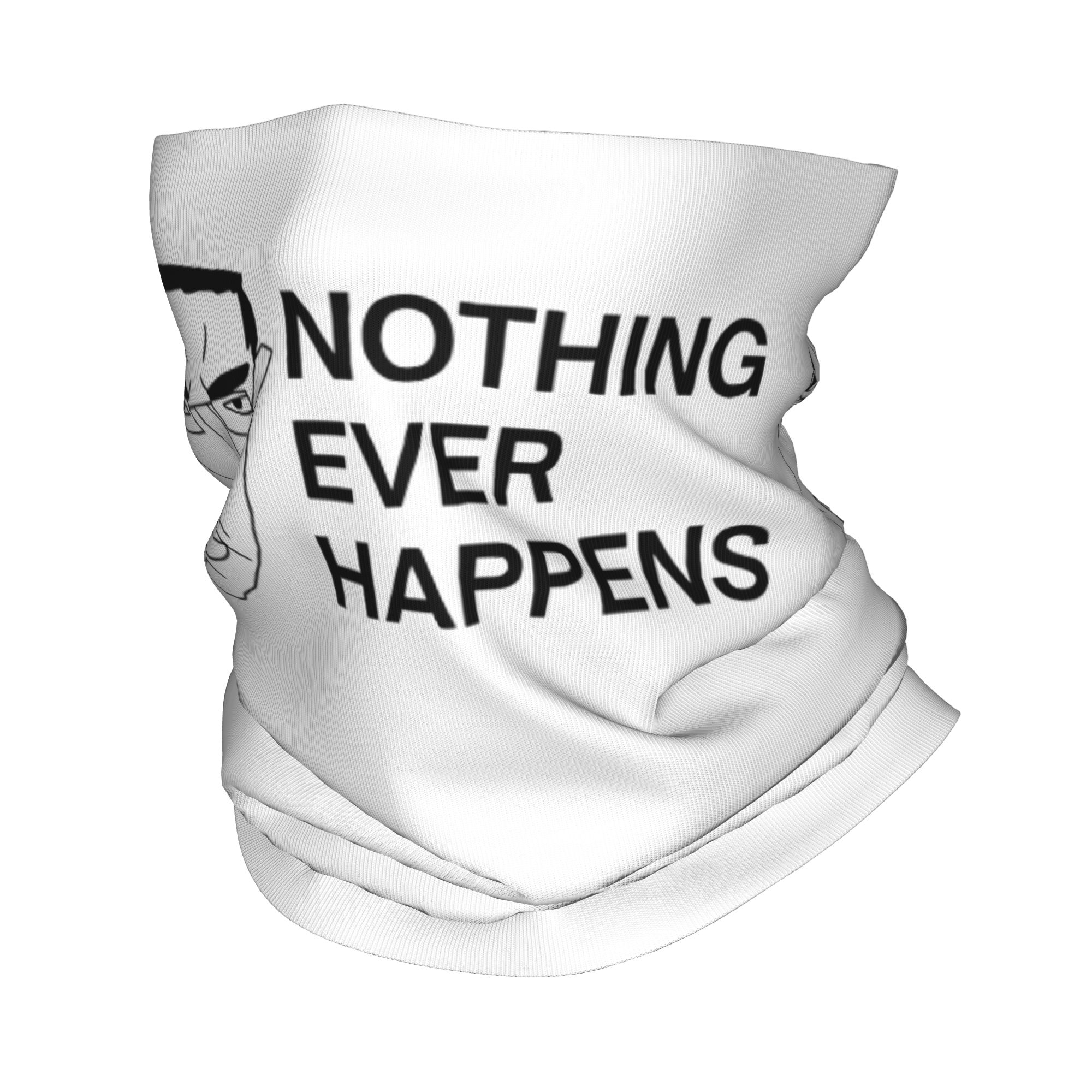 Balaclava Face Mask - Chudjak Chud Nothing Ever Happens Bandana