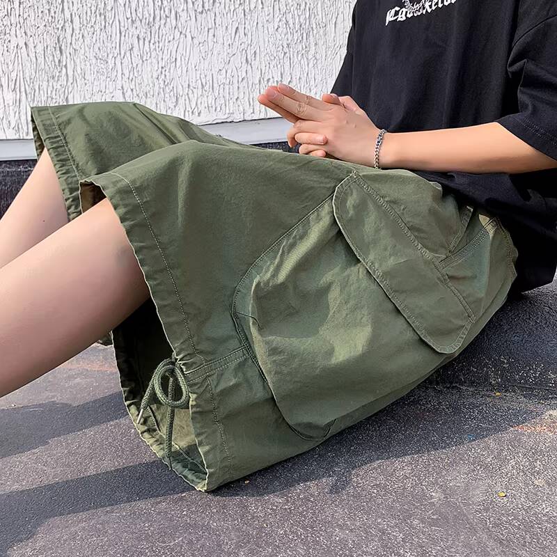 Cargo Pant Wide - Celana Pendek Kasual Pria 2026 Musim