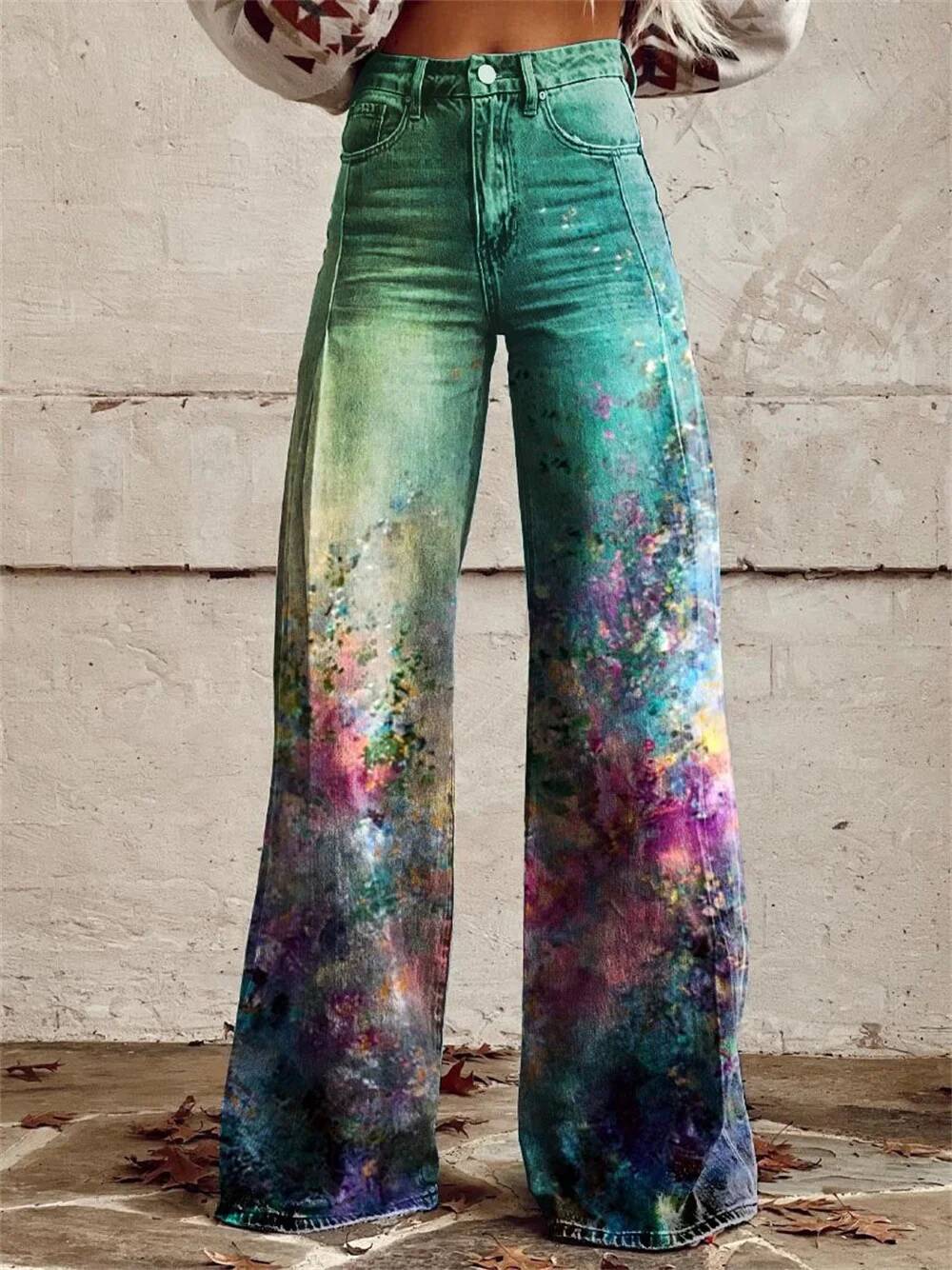 Street Fashion Taiwan - Celana Jeans Wanita Model Retro 2026