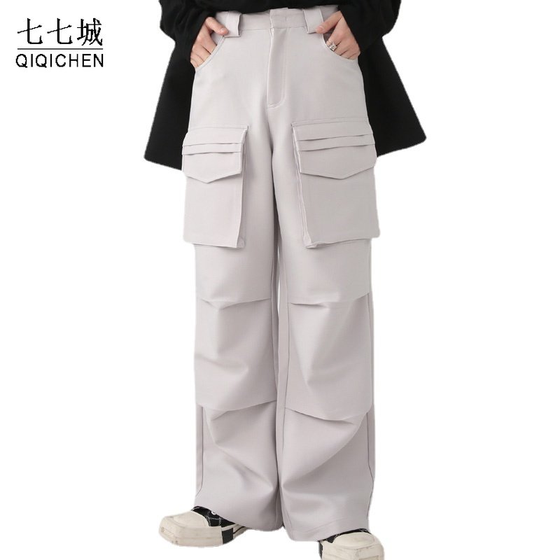 Cargo Pant Wide - Celana kargo Vintage pria, celana kargo