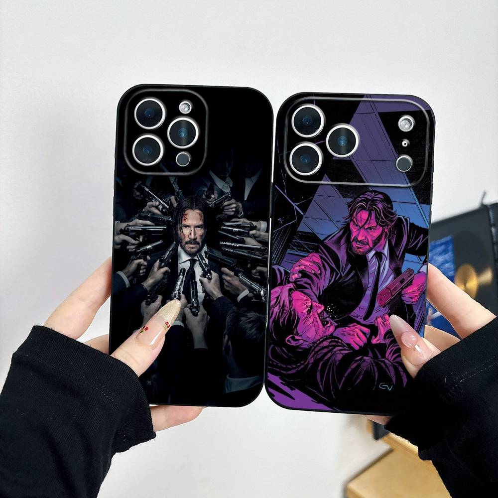 Street Fashion Official - Casing Ponsel Karakter Film J-John W-Wick