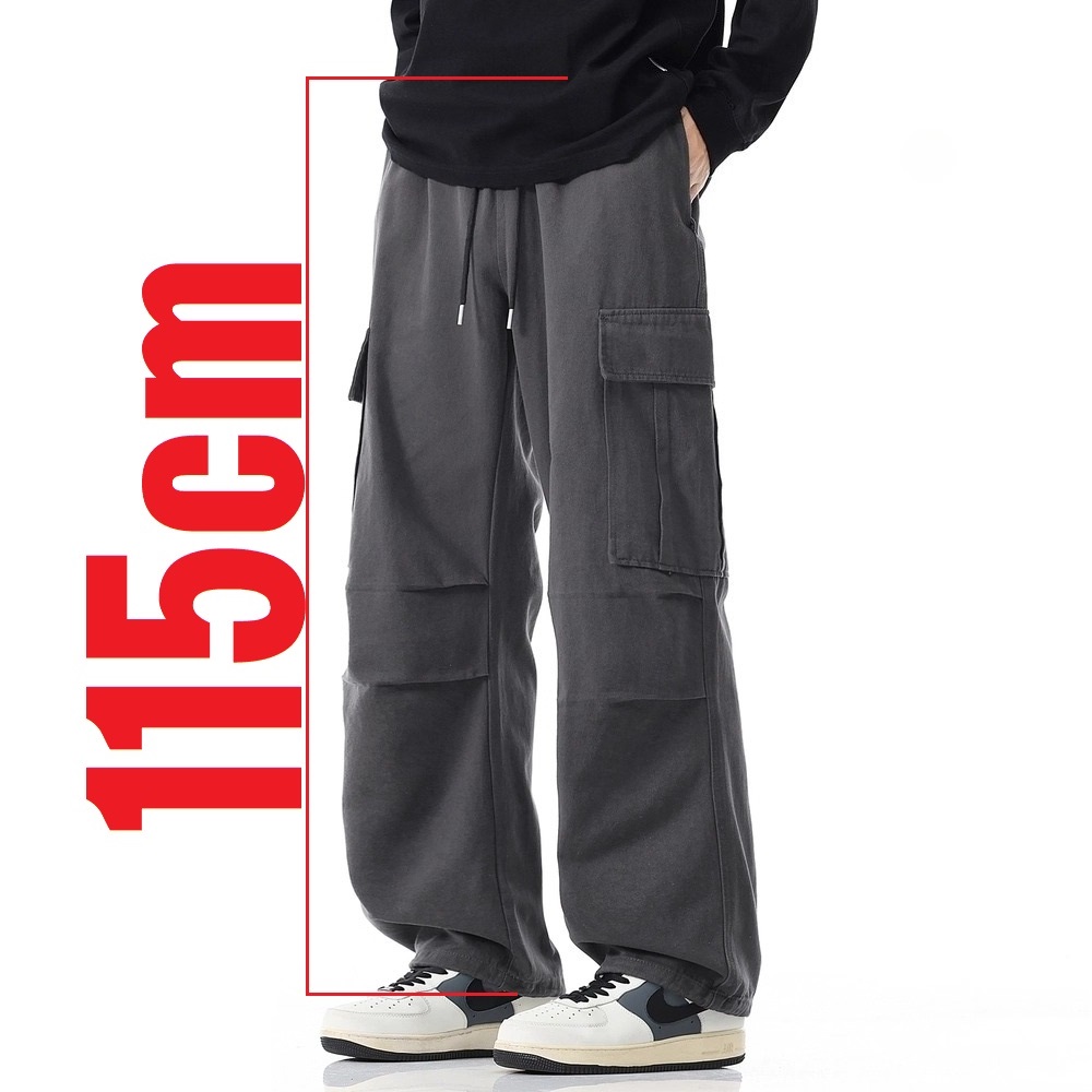 Cargo Pant Wide - Celana Panjang Pria Model Cargo Straight