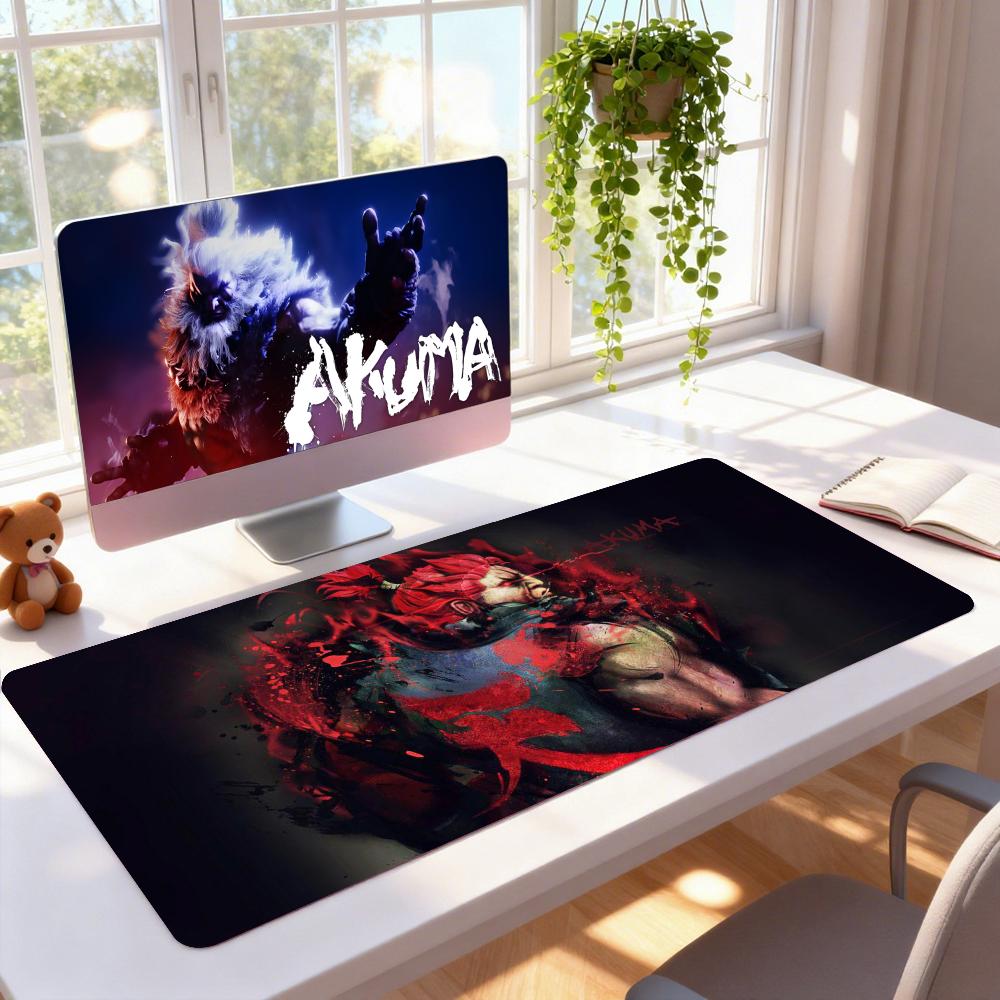 Street Fashion Official - Street Fighter Akuma Mouse Pad Karet