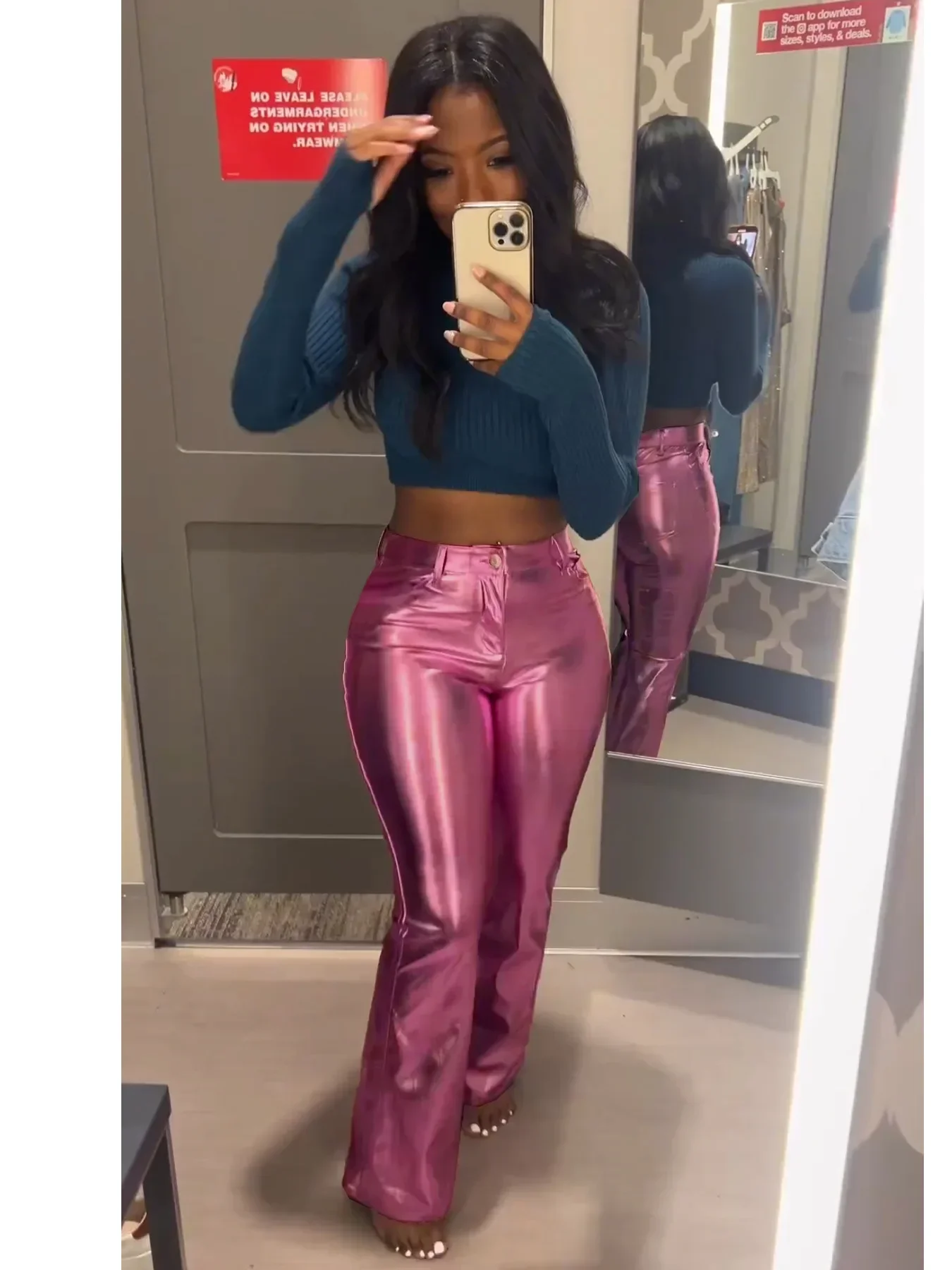 Street Fashion Fall 2025 - Celana legging wanita, celana legging kasual