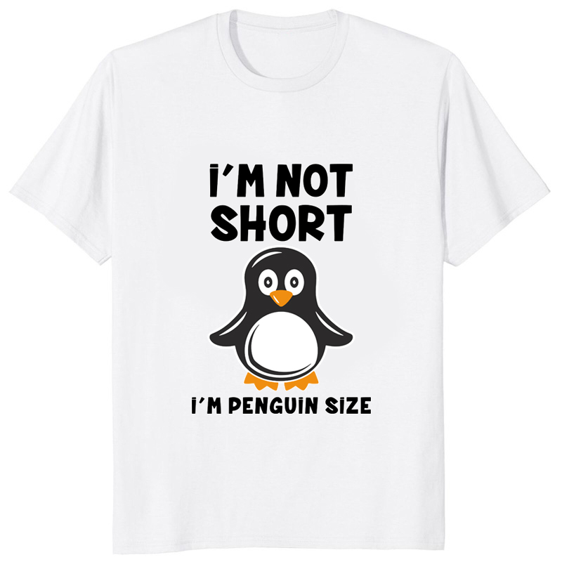 Street Fashion Baggy - Im Not pendek Im T-shirt motif
