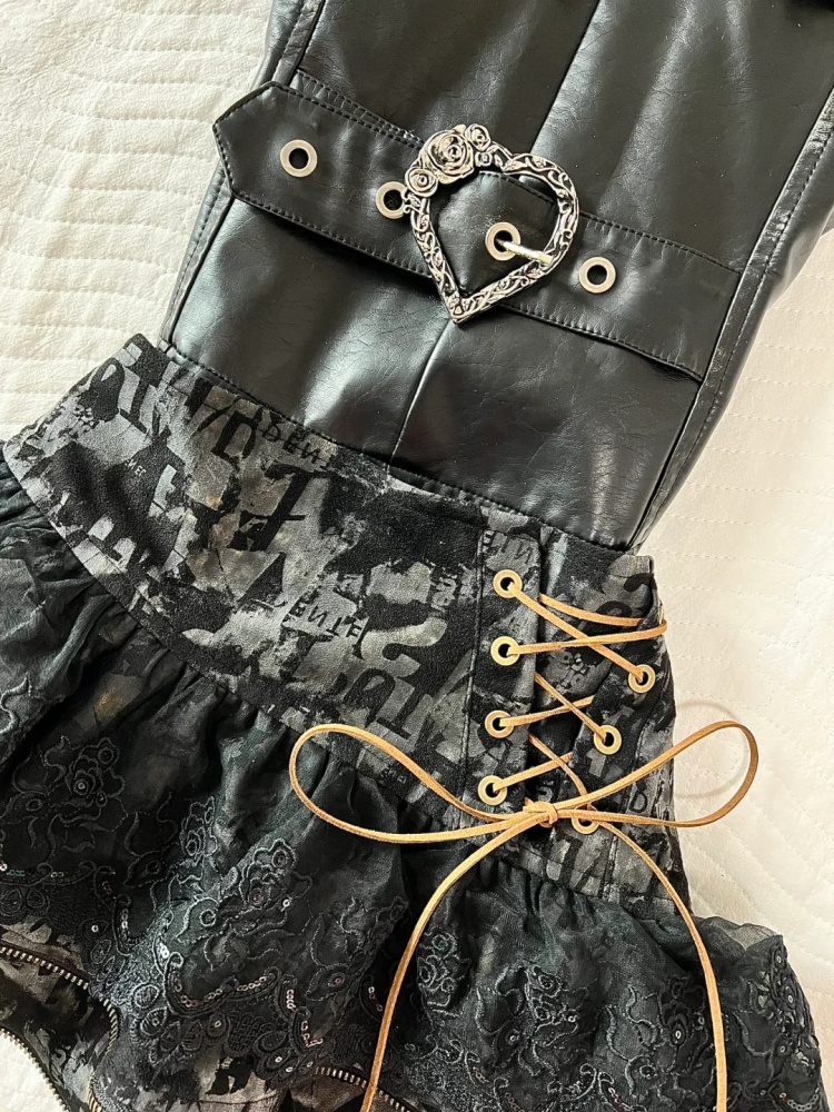 Set 2 Potong Wanita Antik Goti - Street Fashion News ulasan dan harga