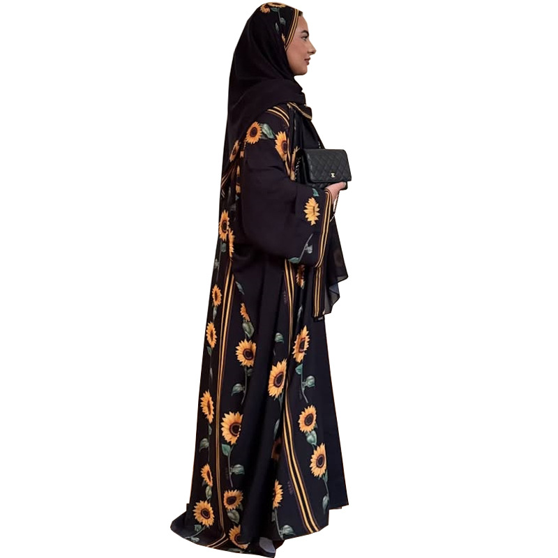 Gaun cardigan panjang modest R - Street Fashion Dubai ulasan dan harga