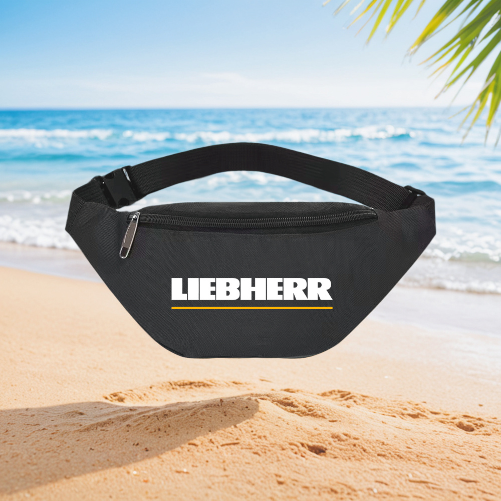 Tas Pinggang Liebherr Logo Bra - Street Fashion Brand Logo ulasan dan harga
