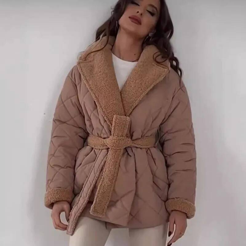 Jaket Wanita Elegan Berlapis Q - Street Fashion Fall 2025 ulasan dan harga