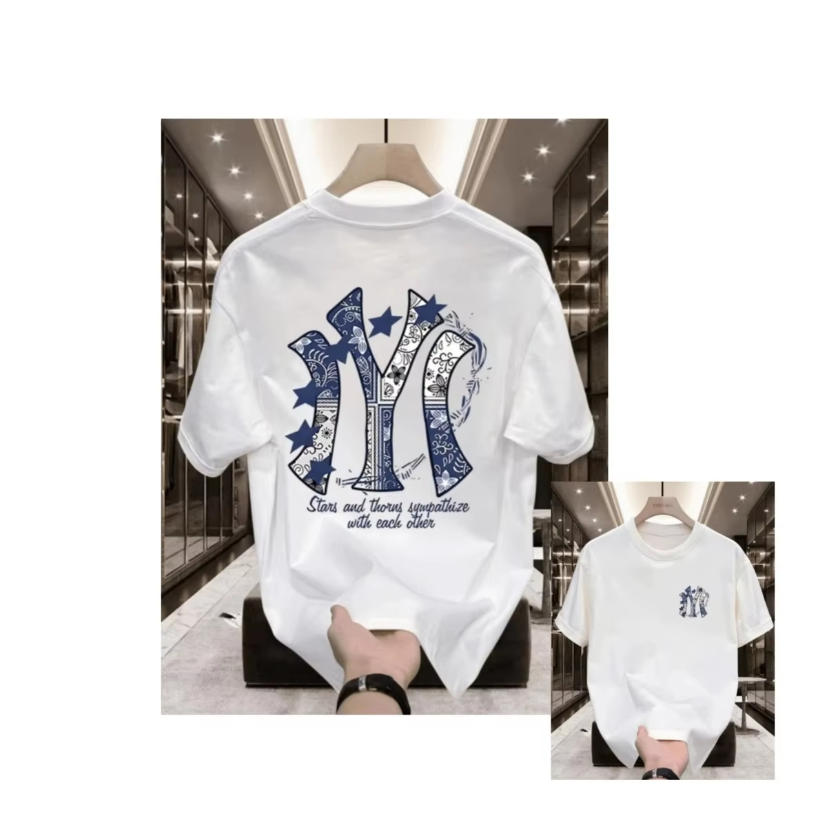 Kaos Kasual Logo Olahraga Mere - Street Fashion Brand Logo ulasan dan harga