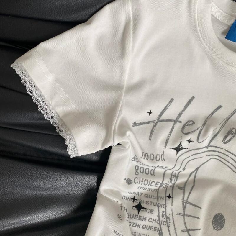 Kaos Wanita Musim Panas Terbar - Street For Fashion ulasan dan harga