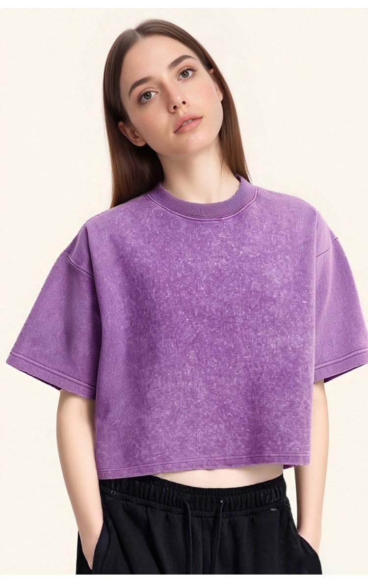 Kaus Perut Pendek Seksi Wanita - Street Fashion Baggy ulasan dan harga