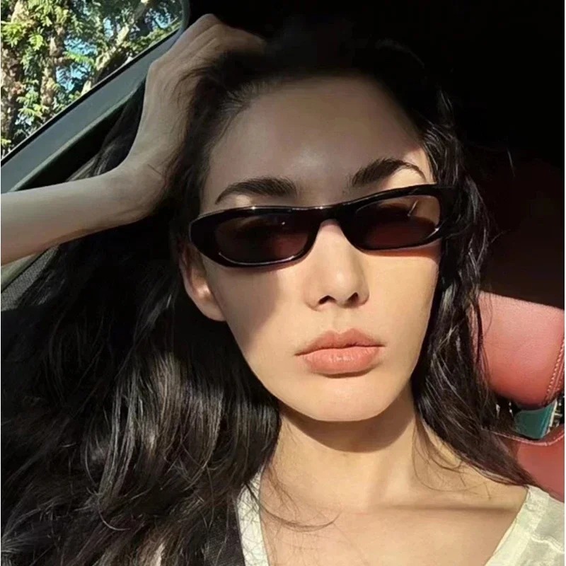 Kacamata Hitam Bingkai Oval Re - Street Fashion Glasses ulasan dan harga