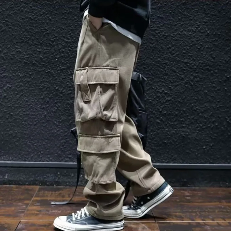 Celana panjang pria, celana pa - Cargo Pant Wide ulasan dan harga