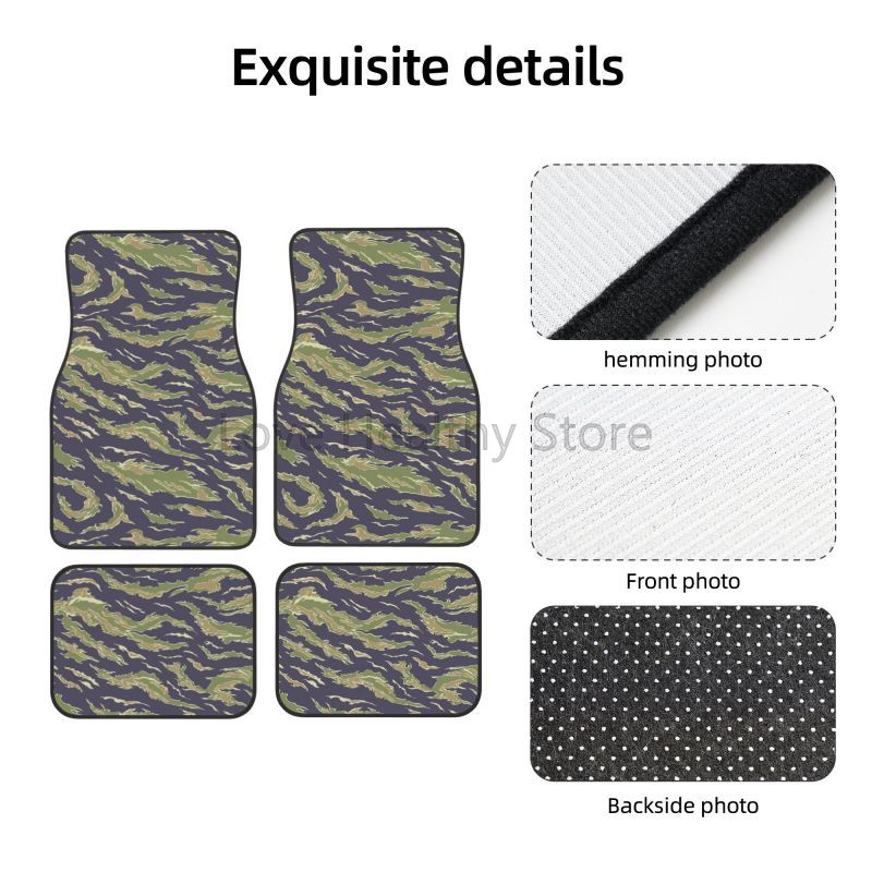 Set Karpet Mobil Motif Tiger S - Camo Pattern Set ulasan dan harga