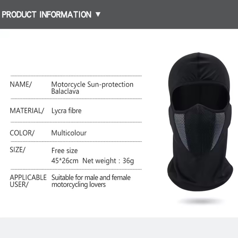 Penutup Kepala Sepeda Anti Ang - Balaclava Face Mask ulasan dan harga