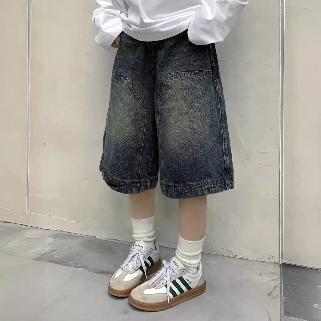Celana Pendek Jeans Baggy Vint - Street Fashion Baggy ulasan dan harga