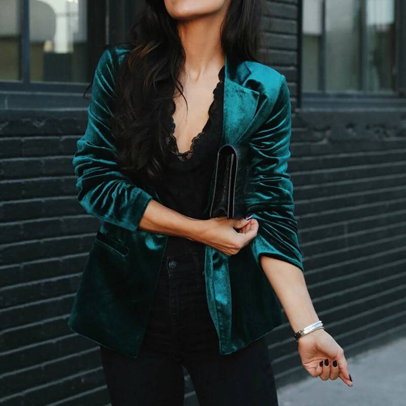 Jaket Wanita Lengan Panjang Ka - Street Fashion Taiwan ulasan dan harga