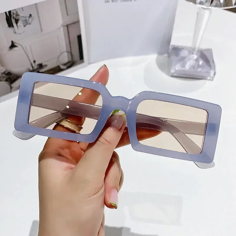 Kacamata Hitam Bingkai Kecil W - Street Fashion Glasses ulasan dan harga