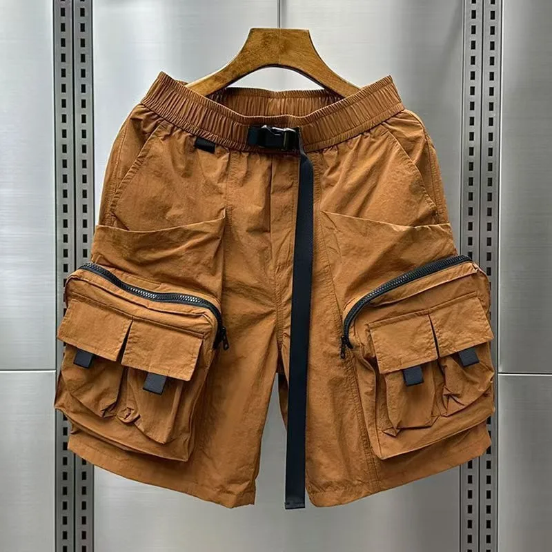 Celana Pendek Kargo Pria Solid - Cargo Pant Wide ulasan dan harga