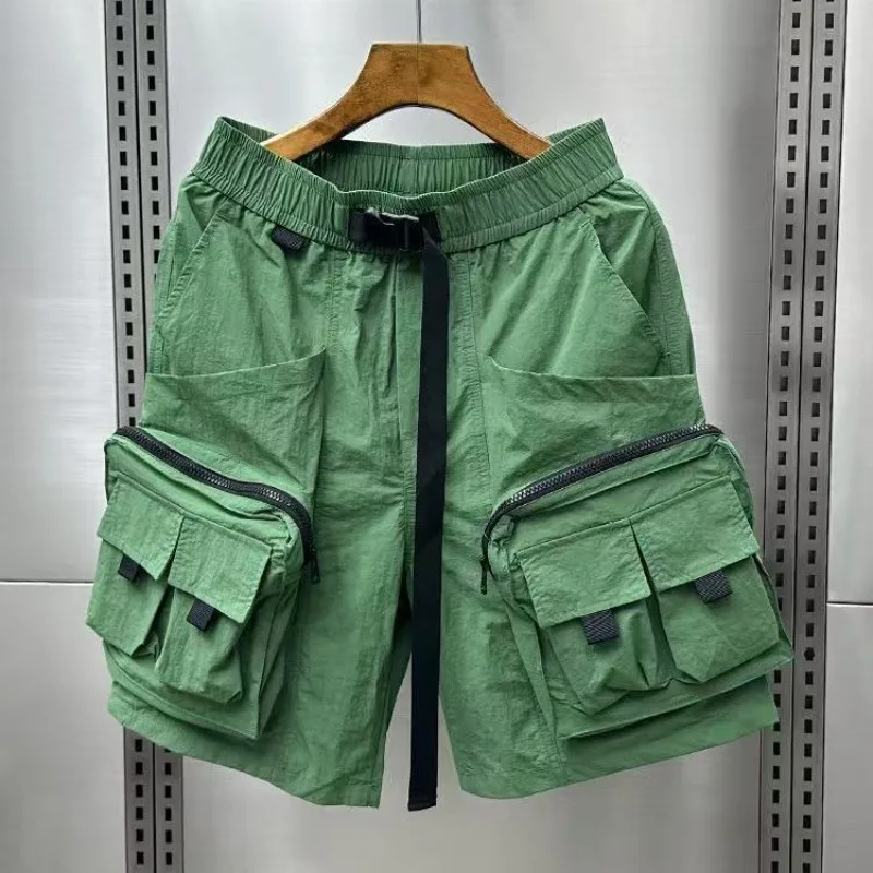 Celana Pendek Kargo Pria Solid - Cargo Pant Wide ulasan dan harga