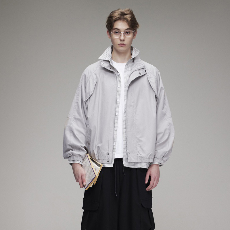 Jaket Bomber Kerah Berdiri Mod - Coach Jacket Bomber ulasan dan harga