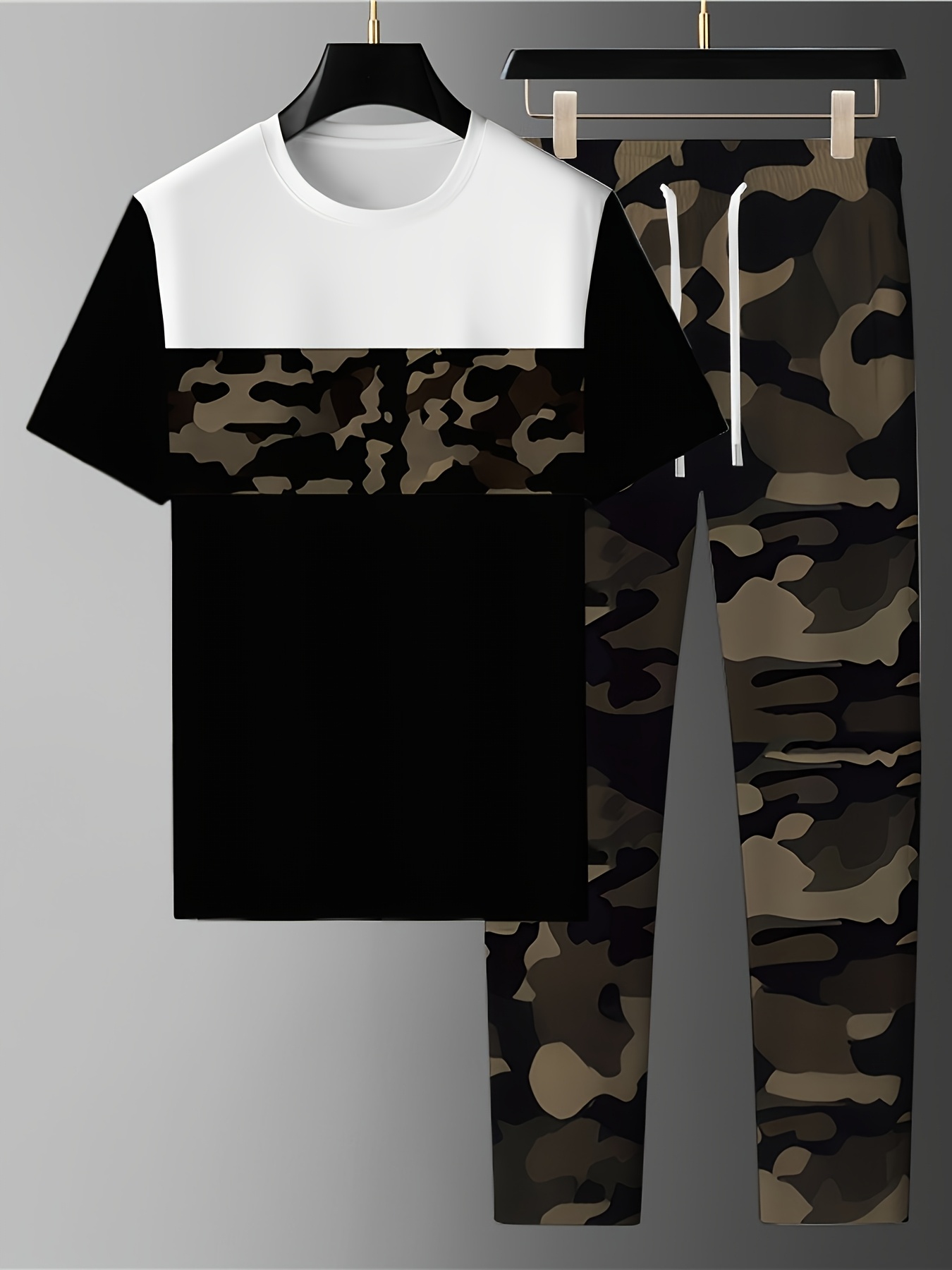 Setelan Celana Panjang Lengan  - Camo Pattern Set ulasan dan harga