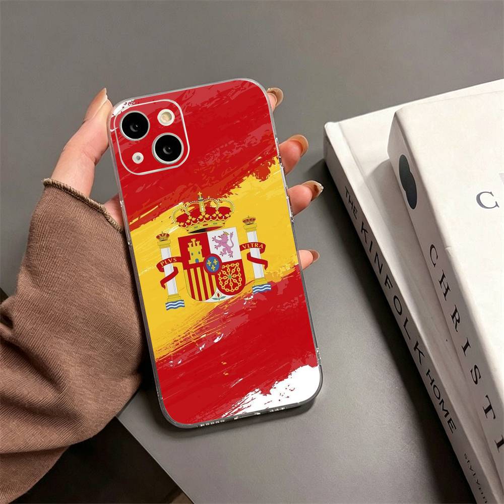Casing HP Seni Bendera Spanyol - Street Fashion Official ulasan dan harga