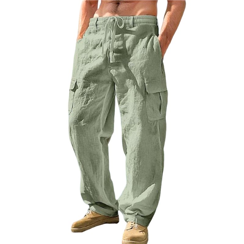 BARU-Celana Kargo Multi Saku P - Cargo Pant Wide ulasan dan harga
