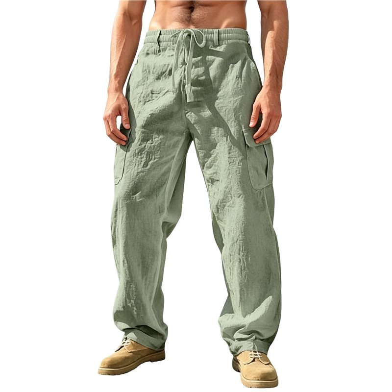 BARU-Celana Kargo Multi Saku P - Cargo Pant Wide ulasan dan harga