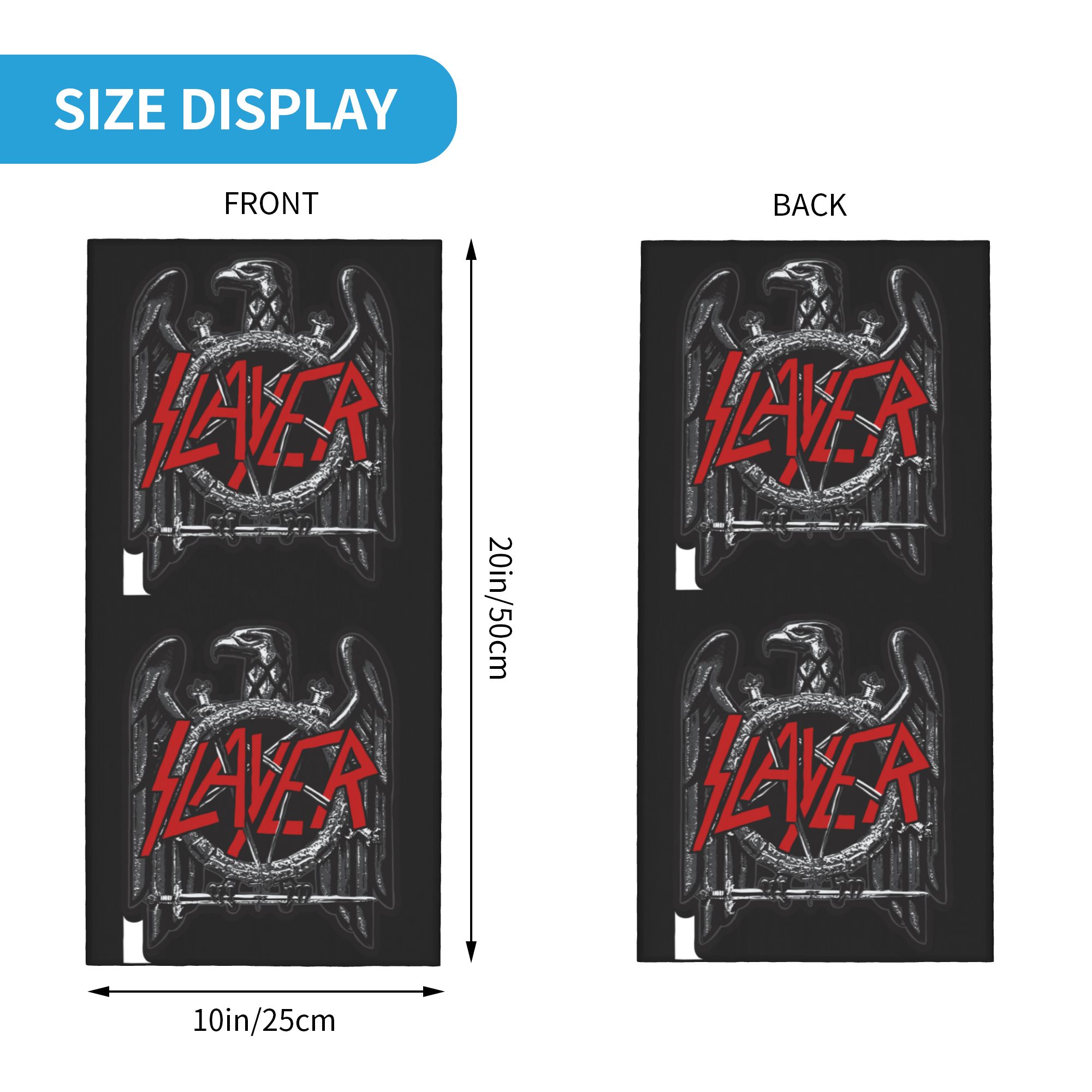 Bandana Logo Custom Slayers, P - Balaclava Face Mask ulasan dan harga