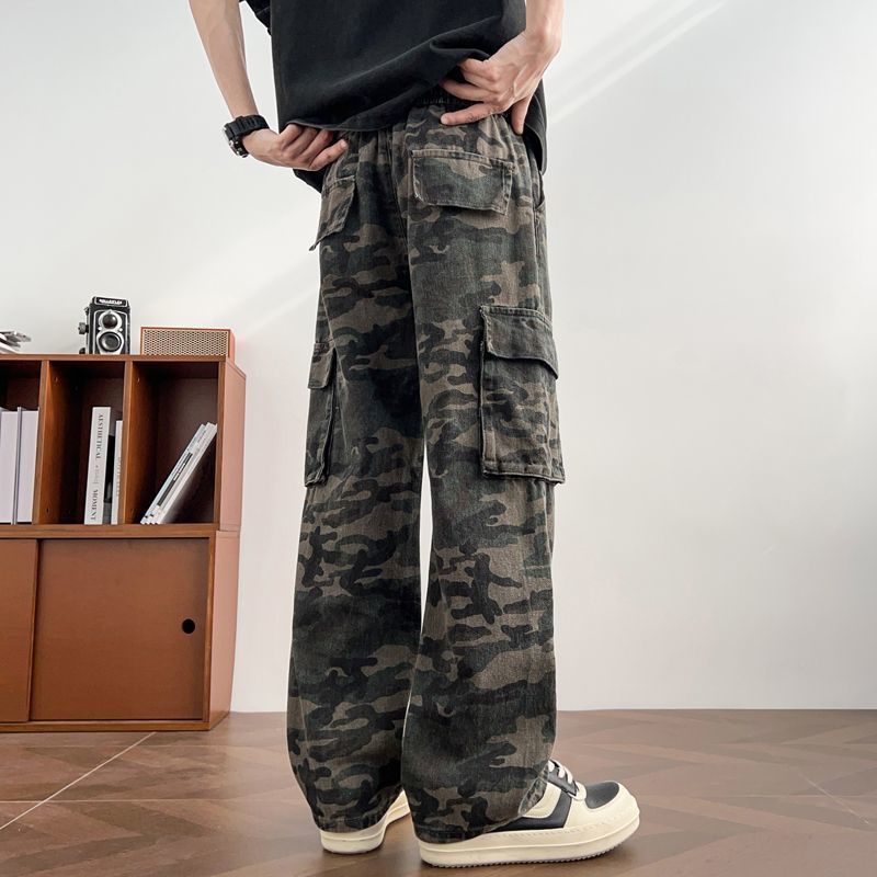 Celana Kerja Kamuflase Outdoor - Cargo Pant Wide ulasan dan harga