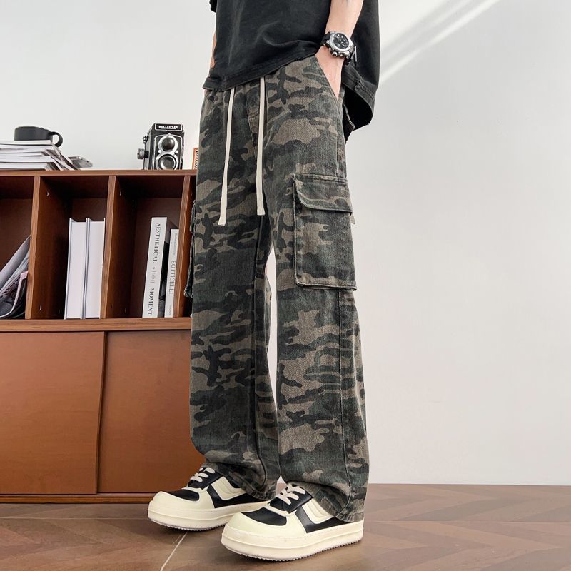 Celana Kerja Kamuflase Outdoor - Cargo Pant Wide ulasan dan harga