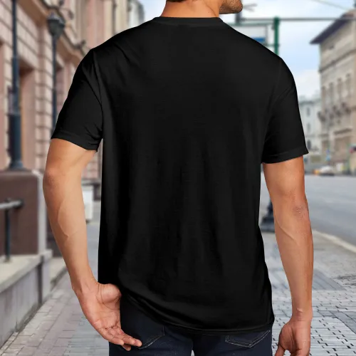 Kaos oblong lengan pendek deng - Street Fashion Brand Logo ulasan dan harga