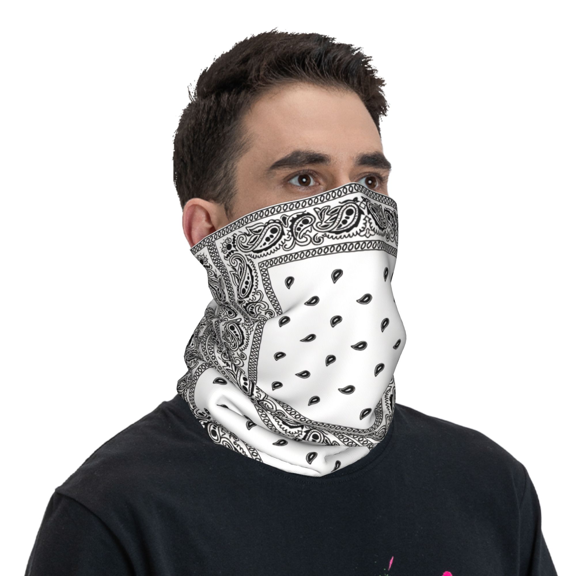 Masker Sepeda Motor Motif Pais - Balaclava Face Mask ulasan dan harga