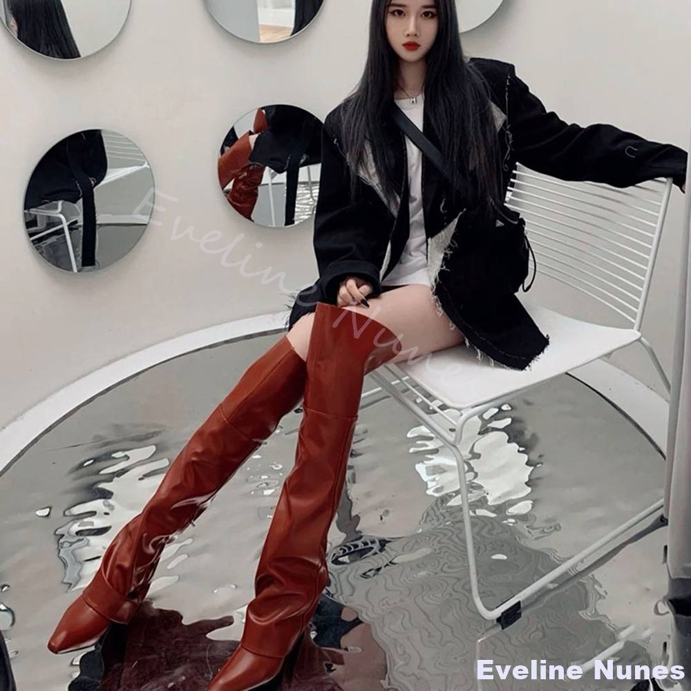 Sepatu Bot Wanita Model Runcin - Street Fashion Rome 2025 ulasan dan harga