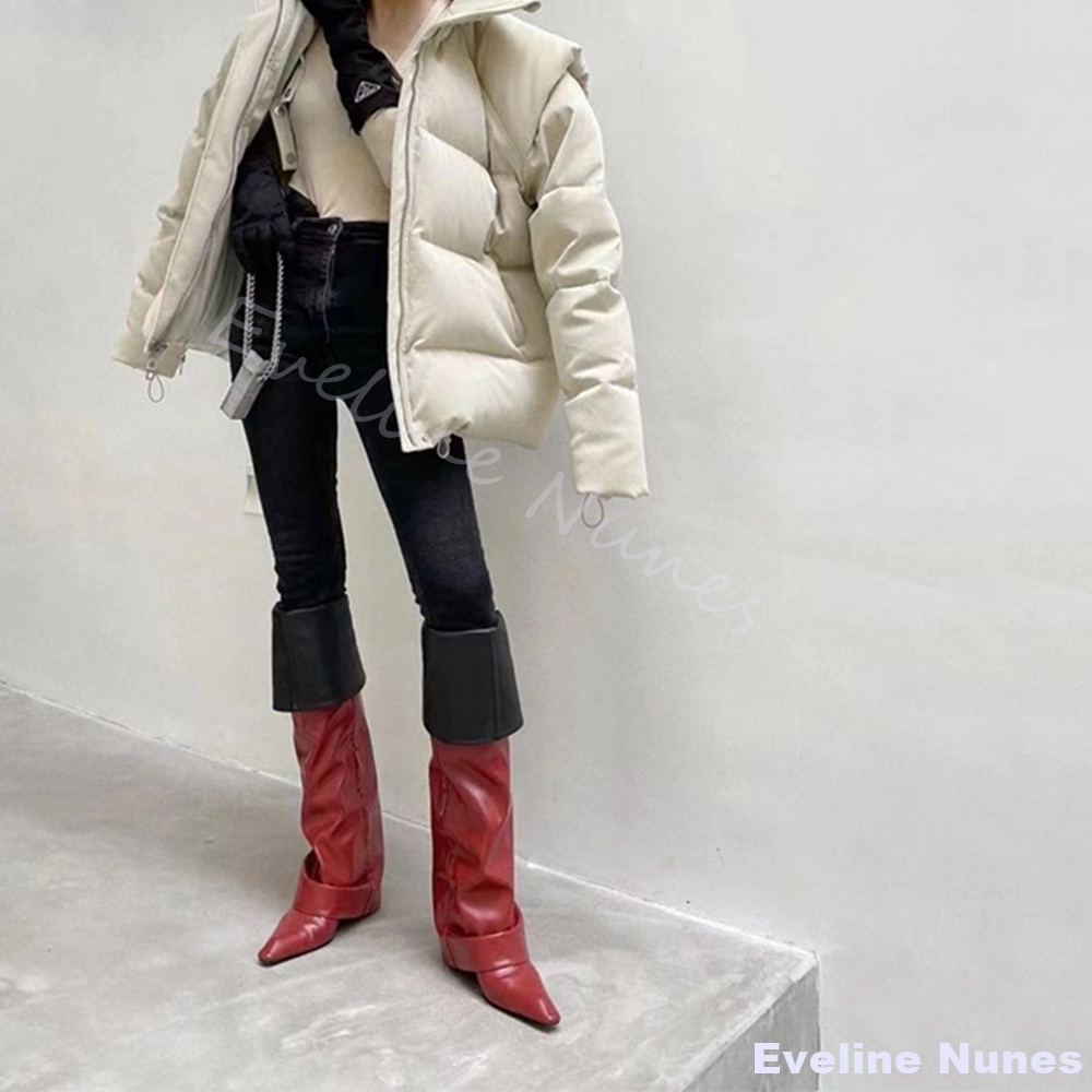 Sepatu Bot Wanita Model Runcin - Street Fashion Rome 2025 ulasan dan harga